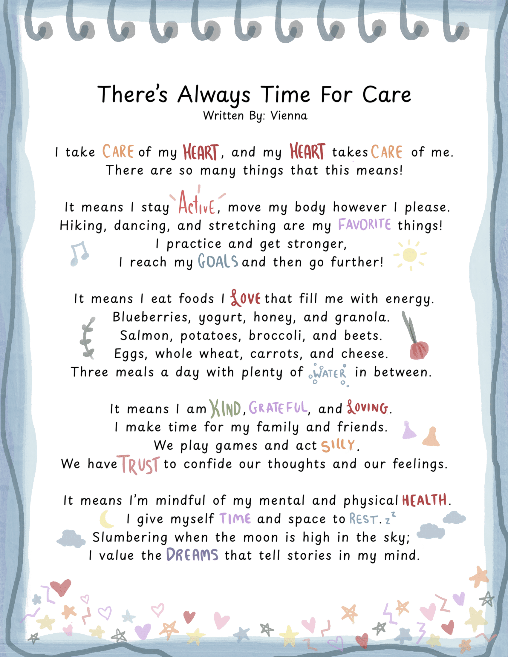 There's Always Time for Care Poem