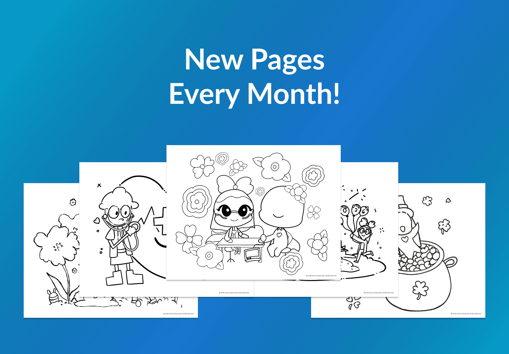Color the Seasons with Echo and Friends!