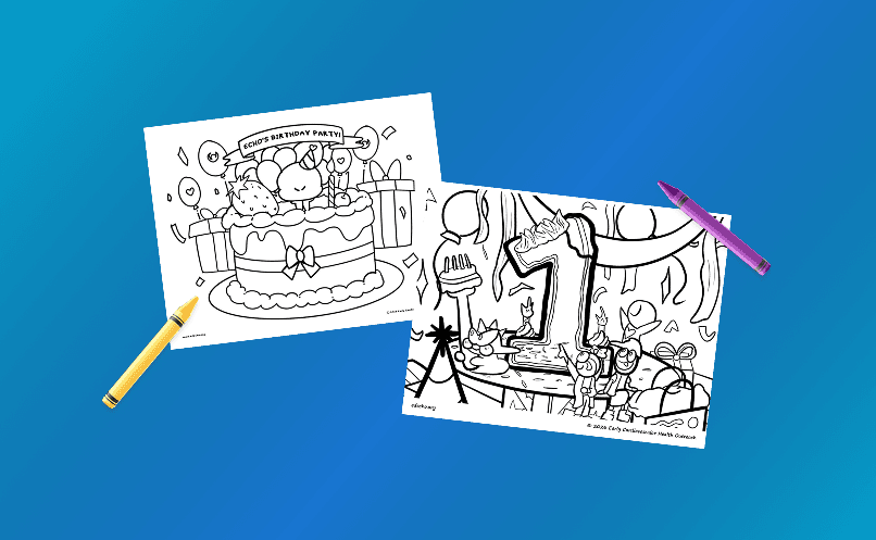Color Our Birthday Celebration!