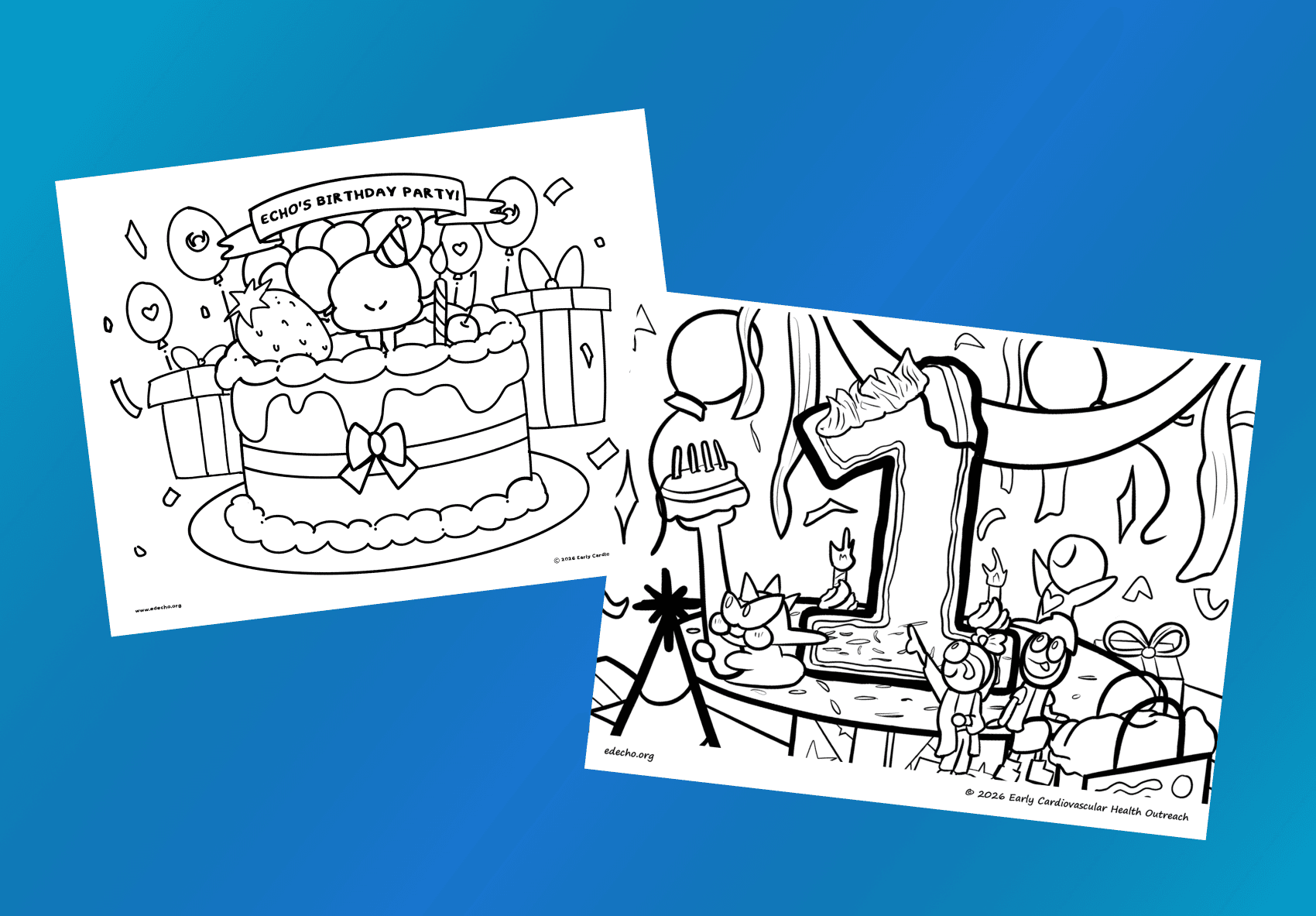 Color Our Birthday Celebration!